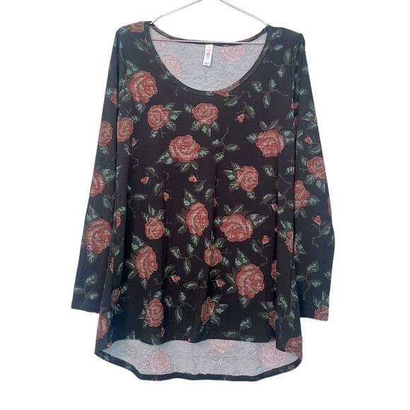 LulaRoe rose lynnae top size medium new with tag - Picture 1 of 6